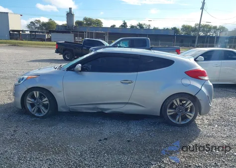 2012 Hyundai Veloster Base W/Black z USA, uszkodzony, nr VIN KMHTC6AD2CU069029